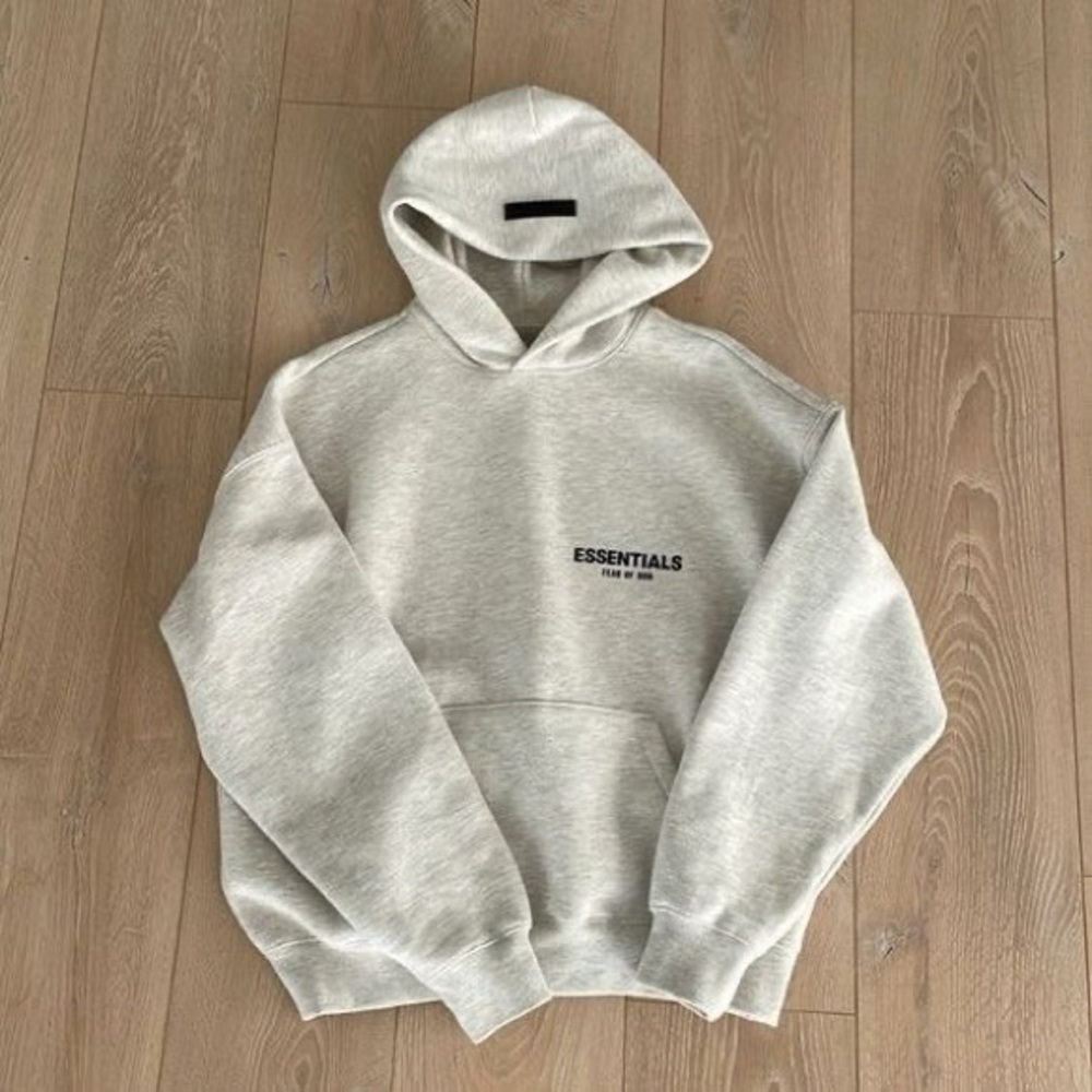 Essentials light oatmeal Hoodie